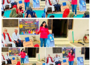 एसआईआर के लिये मध्‍यप्रदेश के महानगरों के लिये विशेष जागरूकता कार्यक्रम  आज शनिवार और रविवार, एसआईआर पूरा करना है इस बार  अपने बीएलओ को दें भरा गणनापत्रक और निभायें अपनी जिम्‍मेदारी – सारिका