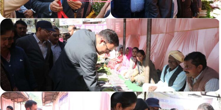 कलेक्टर अशीष तिवारी ने प्राकृतिक एवं जैविक हाट-बाजार का किया भव्य शुभारंभ
