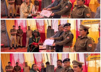 मिशन शक्ति के तहत महिलाओं को किया गया सम्मानित