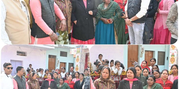 *मदन मोहन चौबे वार्ड में विभिन्न विकास कार्यों का भूमिपूजन संपन्न*  *लगभग 13 लाख रूपये के निर्माण कार्यों से वार्ड विकास को मिली नई गति*