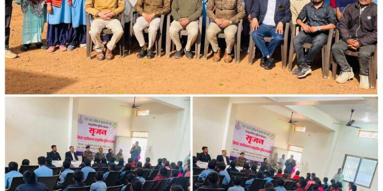 *”सृजन कार्यक्रम” के अंतर्गत किशोर सशक्तिकरण सामुदायिक पुलिस कार्यक्रम का शुभारंभ*  *एक पहल – शक्ति से सुरक्षा की ओर*