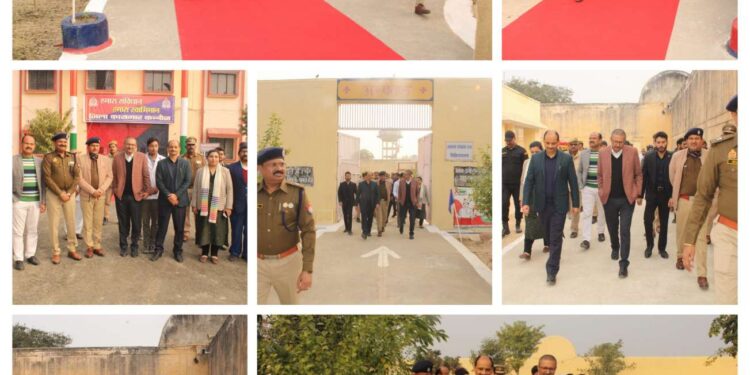 *जिला जज कन्नौज नरेंद्र कुमार झा,जिलाधिकारी कन्नौज, आशुतोष मोहन अग्निहोत्री तथा पुलिस अधीक्षक कन्नौज, विनोद कुमार द्वारा जिला कारागार कन्नौज का किया गया आकस्मिक निरीक्षण ।*