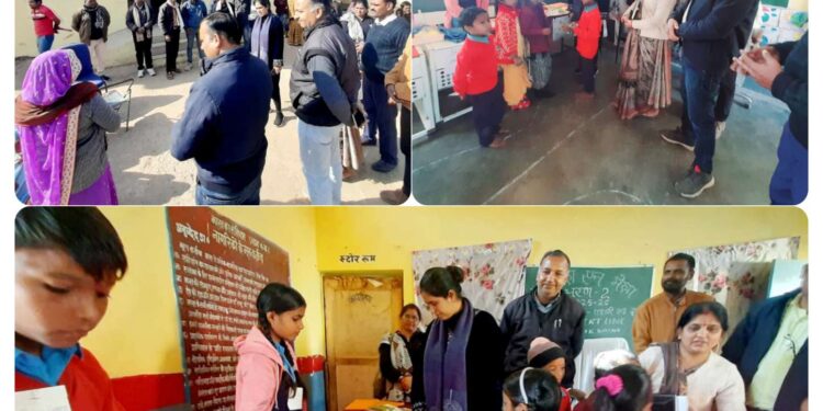 जिले की सभी 1278 शासकीय प्राथमिक शालाओं में एफएलएन के द्वितीय चरण के अंतर्गत मेला आयोजित