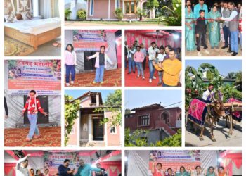 *पर्यटकों में जबरदस्त उत्साह के बीच हुआ देवगढ़ महोत्सव का शुभारंभ*  *युवाओं में पतंग उड़ाने और बैलगाड़ी के सफर का क्रेज*