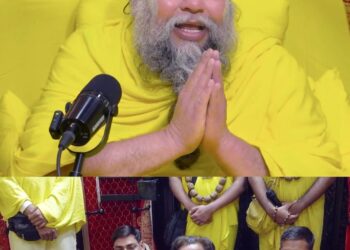 राजपाल यादव ने माहौल में ऐसी मस्ती भर दी कि महाराज जी भी हँस उठे देखे VIDEO