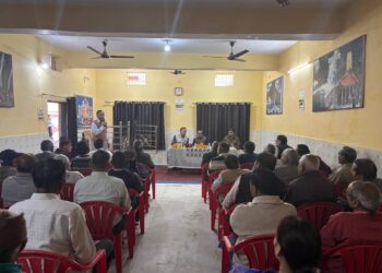 *वरिष्ठ नागरिकों को किया गया साइबर अपराधो के संबंध में जागरूक*