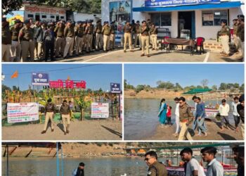 *मकर संक्रांति पर नर्मदा घाट बने सेफ ज़ोन, महिला सुरक्षा से लेकर ट्रैफिक तक पुख्ता इंतज़ाम*  नर्मदा घाटों पर हाईटेक निगरानी, ड्रोन–सीसीटीवी से 24 घंटे पहरा,/