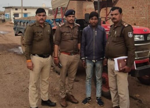 ЁЯЫСрдмрдбрд╝рд╡рд╛рд░рд╛ рдкреБрд▓рд┐рд╕ рдиреЗ рдЕрд╡реИрдз рд░реЗрдд рдкрд░рд┐рд╡рд╣рди рдХрд░рддреЗ рдЯреНрд░реИрдХреНрдЯрд░-рдЯреНрд░реЙрд▓реА рдХреА рдЬрдкреНрддреА ЁЯЫС