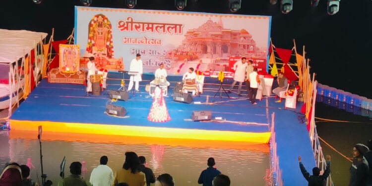 नर्मदा की लहरों पर बही राम भक्ति की बयार : श्रीरामलला आनंदोत्सव समिति VIDEO