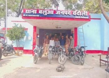 बाइक चोर गिरोह चढ़ा पुलिस के हत्थे