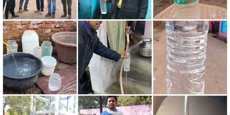 नगर में ट्यूबवेल एवं टंकियों से की जा रही पेयजल सप्लाई की अधिकारी कर रहे नियमित मॉनिटरिंग  नागरिकों से संवाद कर पेयजल से संबंधित लिया जा रहा फीडबैक