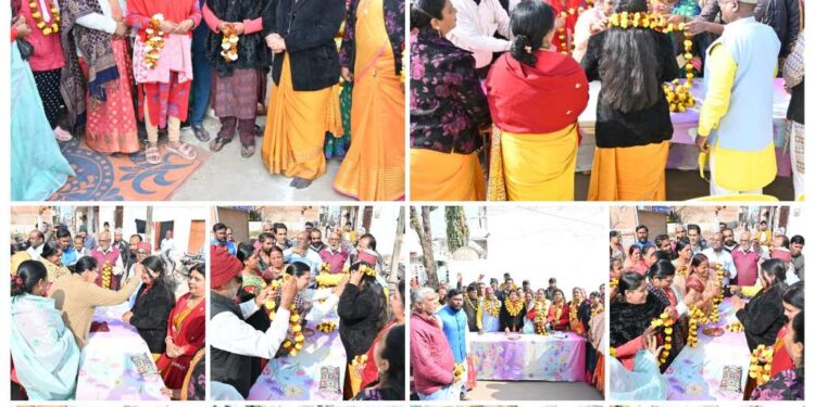 *जगमोहन दास वार्ड में विकास कार्यों को मिली गति, 16 लाख रुपये से अधिक के निर्माण कार्यों का भूमिपूजन संपन्न* *समुचित जल निकासी की व्यवस्था से वार्ड की सफाई व्यवस्था को मिलेगा नया आयाम: महापौर श्रीमती सूरी*
