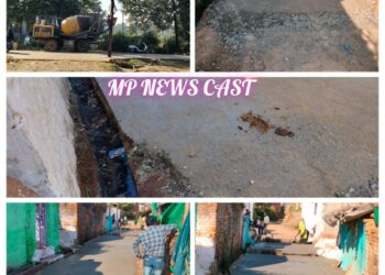 ग्राम पंचायत उमरियापान में सरपंच, सचिव की मिलीभगत से खुला भ्रष्टाचार, सड़क पर सड़क बनाकर उड़ाई जा रही शासकीय राशि