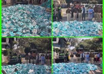 पौने 2 करोड़ की एक्सपायर बीयर पर चला बुलडोजर