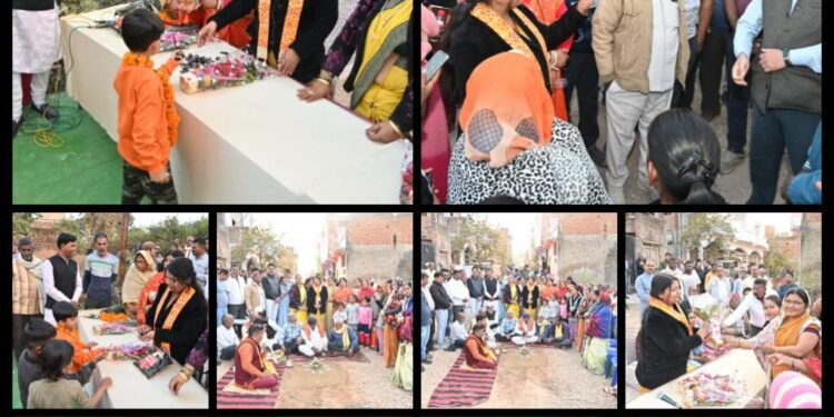 *चण्डिका नगर में विकास का नया अध्याय*  *30 लाख की लागत से सीसी नाला निर्माण कार्य का भूमिपूजन संपन्न*  *वर्षों पुरानी जल निकासी समस्या के समाधान की दिशा में बड़ा कदम*