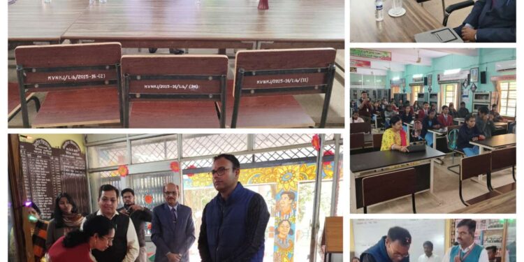 कलेक्टर श्री तिवारी ने दिये बच्चों के सवालों के जवाब पीएम श्री केंद्रीय विद्यालय एनकेजे के जिला स्तरीय प्रश्नोत्तरी कार्यक्रम में शामिल हुये कलेक्टर