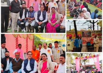 माघ पूर्णिमा पर मनोकामना सहित श्री रामजी बाबा समाधि स्थल पर भंडारे में हजारों श्रद्धालुओं ने ग्रहण की प्रसादी, मां रेवा साईं समिति 15 वर्षों से लगातार कर रही है भंडारे में प्रसादि वितरण .. वीडियो