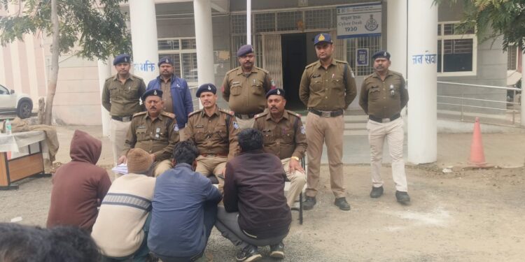 *🚨बरही पुलिस की बड़ी कार्रवाई, शासकीय उचित मूल्य दुकान लुरमी से शासकीय गेहूं चोरी करने वाले , अपचारी बालक सहित 04 अन्य आरोपी गिरफ्तार🚨*