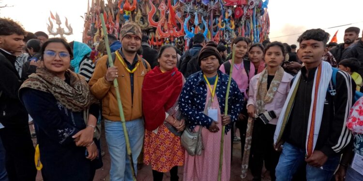 *यूथ हॉस्टल्स एसोसिएशन ऑफ इंडिया की सतपुड़ा इकाई छिंदवाड़ा द्वारा एक दिवसीय महादेव चौरागढ़ आध्यात्मिक साहसिक ट्रेक का सफल आयोजन किया गया।*
