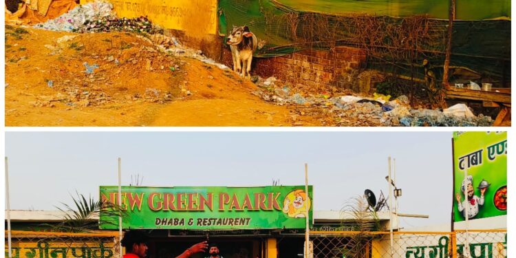 ढाबे में ग्राहकों को पिलाई जा रही थी शराब,112 डायल पुलिस पहुंची तो भागे सुराप्रेमी,मचा हड़कंप..! वीडियो।