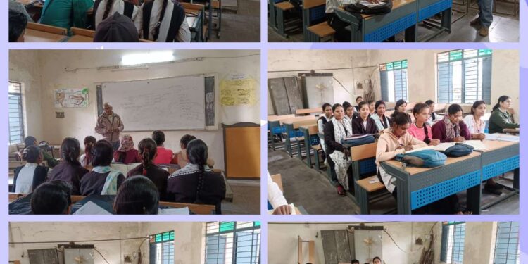 विद्यार्थियों को दलहनी फसलों में नाइट्रोजन स्थिरीकरण का तकनीकी प्रशिक्षण दिया गया।