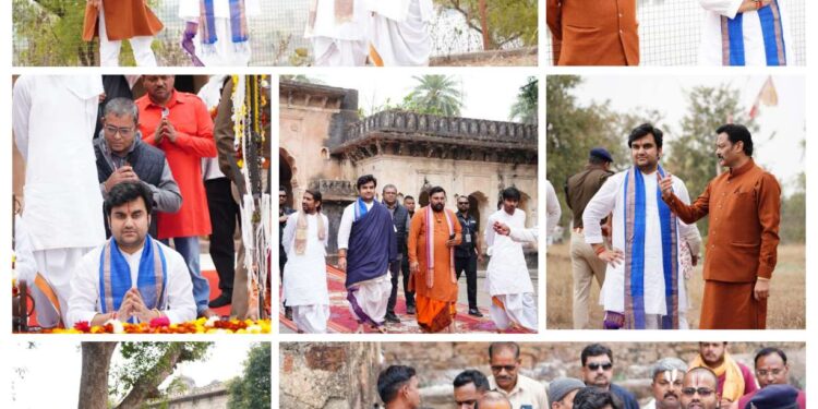 विजयराघवगढ़: पूज्य श्री इंद्रेश जी महाराज का श्री हरिहर तीर्थ क्षेत्र में पावन भ्रमण