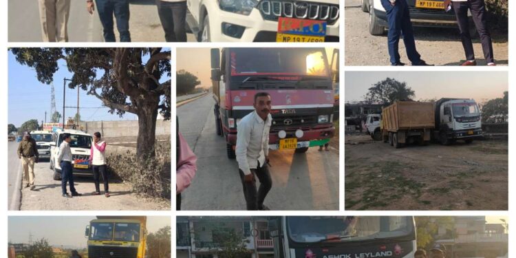 🚨 मैहर में खनिज माफियाओं पर बड़ा प्रहार! खनिज–परिवहन विभाग की संयुक्त कार्रवाई से मचा हड़कंप