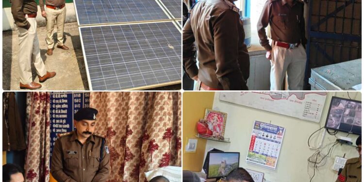 *अतिरिक्त पुलिस अधीक्षक कटनी द्वारा थाना बहोरीबंद एवं थाना स्लीमनाबाद का औचक निरीक्षण, दिए आवश्यक दिशा-निर्देश*