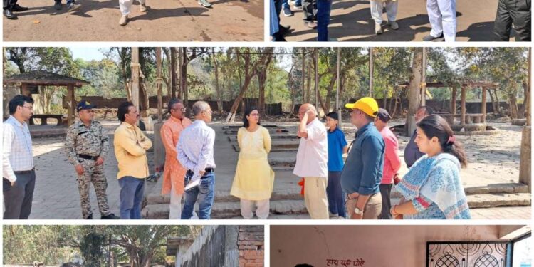 निगमायुक्त सुश्री तपस्या परिहार ने बस स्टैंड, मुक्तिधाम परिसर एवं शिवाजी कॉलोनी का किया औचक निरीक्षण