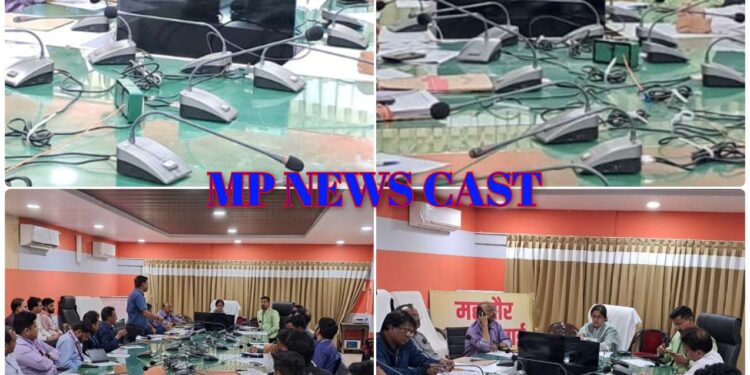 निगमायुक्त तपस्या परिहार ने बैंकर्स के साथ की समन्वय बैठक