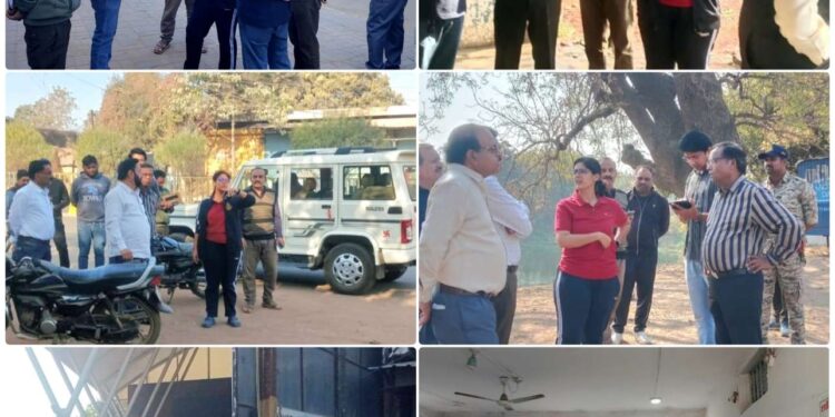 निगमायुक्त का मेगा एक्शन! एक दर्जन से ज्यादा स्थलों का औचक निरीक्षण, रिनोवेशन से बढ़ेगी निगम की कमाई