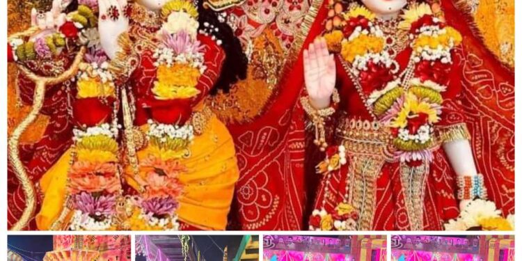 🔥 बरसाना में मची रंगों की धूम लड्डू होली और लठामार होली का महासंग्राम