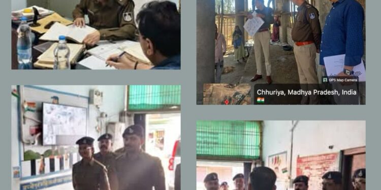 एएसपी संतोष डेहरिया द्वारा थाना बाकल का वार्षिक निरीक्षण