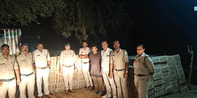 आबकारी विभाग ने 5499 लीटर अवैध देशी मदिरा की बरामद