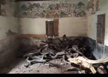 *💥विजयराघवगढ़** *जनपद *पंचायत विजयराघवगढ़ क्षेत्र के *अंतर्गत बम्हंगवा के बाद अब *ग्राम नन्हवारा कला की *प्राथमिक शाला का मामला💥*