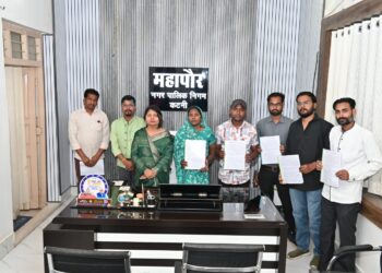 कटनी नगर निगम में 6 लोगों को मिली अनुकंपा नियुक्ति महापौर प्रीति सूरी ने सौंपे नियुक्ति पत्र