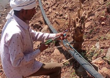 मधान बांध जल संग्रहण क्षेत्र में जल चोरी के विरुद्ध संयुक्त कार्यवाही*  *अवैध मोटर पंप किये गये जब्त*