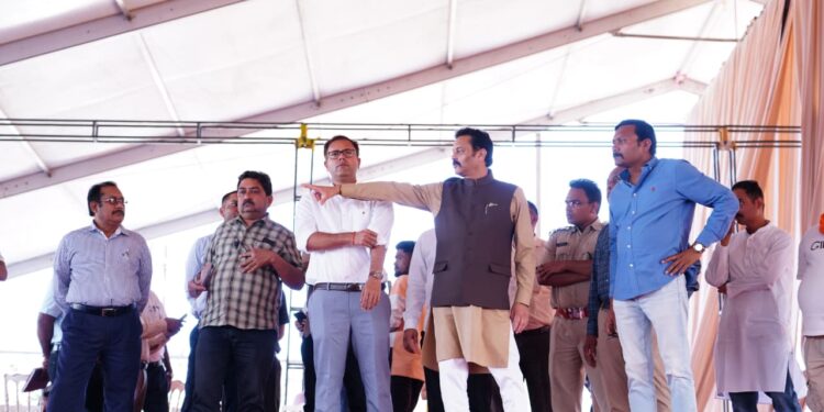 *कृषि महोत्सव में विधायक संजय पाठक की देखरेख में मुख्यमंत्री डॉ मोहन यादव आगमन की तैयारियां तेज*  *बरही नगर में रोड शो के बाद हजारों किसानों को सौगातें देंगे मुख्यमंत्री*