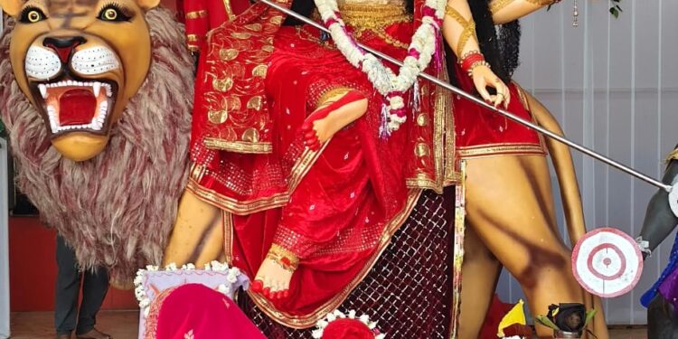 *कैमोर में गूंजा जयकारों का महासागर: हिंदू नव वर्ष 2026 पर माता रानी की भव्य स्थापना और दिव्य महाआरती ने रचा इतिहास*