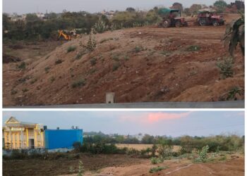 भोपाल तिराहे पर डूब क्षेत्र में हजारों ट्रक मिट्टी भराव उपरांत अब निर्माण की तैयारी!आखिर जांच का क्या हुआ..?सोहागपुर विधायक विजयपाल सिंह ने उक्त गंभीर मामले में की थी शिकायत, बनी थी जांच टीम…! वीडियो