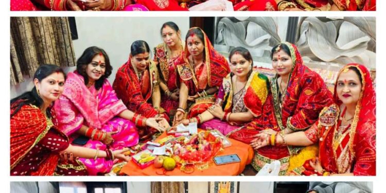 कटनी में गूंजा जय माता दी! 64 योगिनी माता का भव्य पूजन, सुहागले में उमड़ी महिलाओं की भीड़