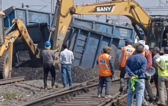 कटनी–बिलासपुर रेलखंड पर हादसा, मालगाड़ी के 4 से ज्यादा वैगन पटरी से उतरे