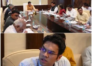 मुख्यमंत्री डॉ. मोहन यादव ने आज मंत्रालय में जल गंगा संवर्धन अभियान की तैयारियों की समीक्षा कर अधिकारियों को अभियान के प्रभावी क्रियान्वयन के संबंध में आवश्यक दिशा-निर्देश दिए।