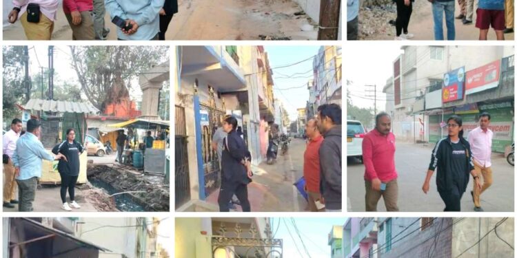 निगमायुक्त पहुंचीं लोगों के घर | गीला और सूखा कचरा अलग रखने की समझाइश