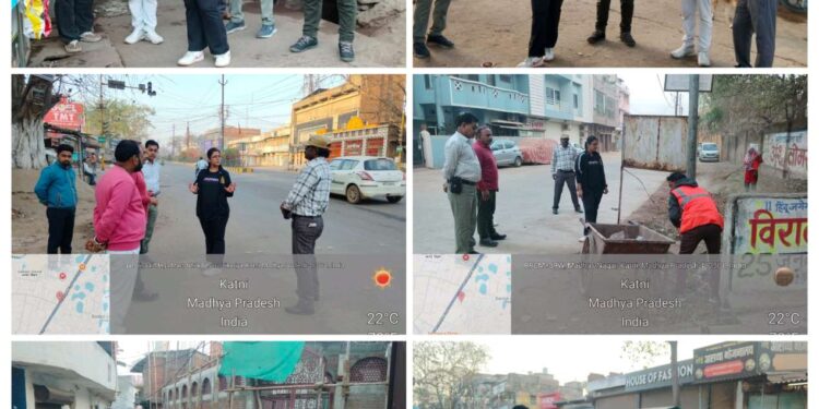 निगमायुक्त ने वंश स्वरूप वार्ड में मुख्य मार्गों एवं बस्तियों की सफाई व्यवस्था का किया औचक निरीक्षण*  *सर्वेक्षण के मापदंडों के अनुरूप नगर की सफाई व्यवस्था को दुरुस्त रखने स्वास्थ्य अमले को दिए निर्देश*