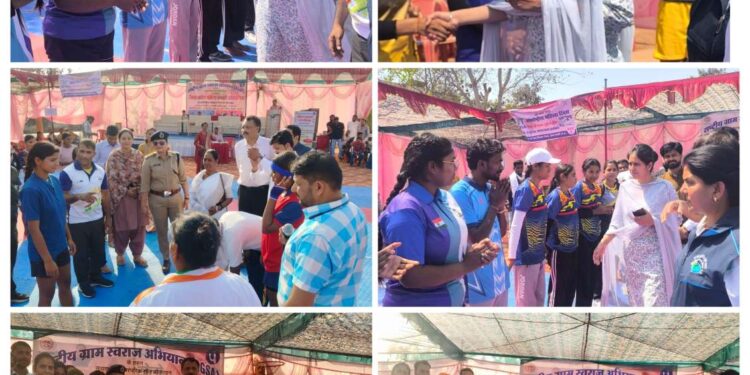 महिला कबड्डी फाइनल में रीठी की शानदार जीत, विजयराघवगढ़ को मिली रनर ट्रॉफी