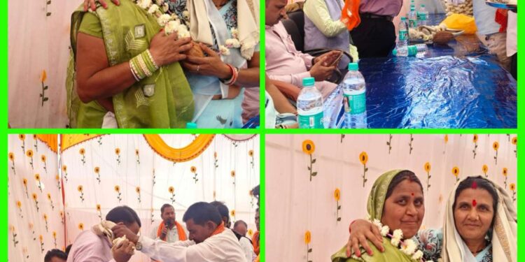 लालपुर में 20 लाख की लागत से निर्मित ग्राम पंचायत भवन का विधायक ने किया लोकार्पण