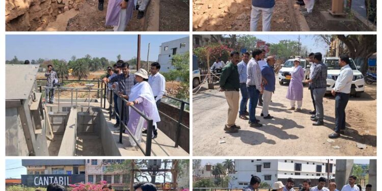 माधव नगर के सीवर ट्रीटमेंट प्लांट का ट्रायल रन 31 मार्च तक करें प्रारंभ     वायु गुणवत्ता एवं सुगम आवागमन को दृष्टिगत रखते हुए संपादित करें विकास कार्य – निगमायुक्त सुश्री परिहार