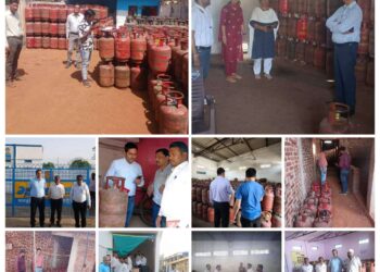 कलेक्टर श्री तिवारी के निर्देश पर ज़िले भर में गैस एजेंसियों का औचक निरीक्षण और जांच जारी