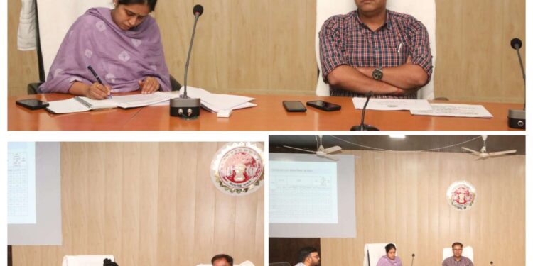 जल जीवन मिशन के क्रियान्‍वयन में कोताही बरतने वाले ठेकेदारों को करें ब्‍लैकलिस्‍ट, दर्ज करायें एफआईआर  कलेक्‍टर श्री तिवारी